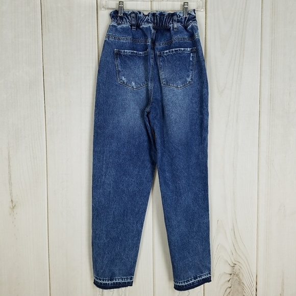 Lola Slouchy Paper Bag Waist Jeans Size 6 - Picture 2 of 11